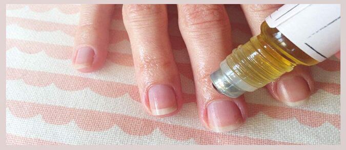 Drop from nail mushroom