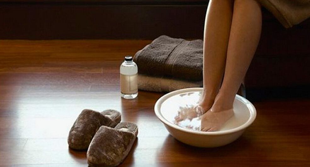 eye disinfection and foot baths against fungus