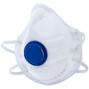 respirator for shoe cleaning against fungus